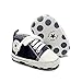 Vanornia Primeros Pasos para Bebés Niños Unisex Pequeños Zapatillas de Lona Cuello Alto Suela Auave Antideslizante Casual Lindo 0-18 Meses (Azul, 6-12 meses)