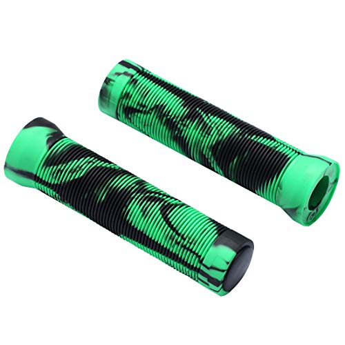 D Dymoece Bicycle Handlebar Grips for Mountain MTB Bike and Scooter (Green)
