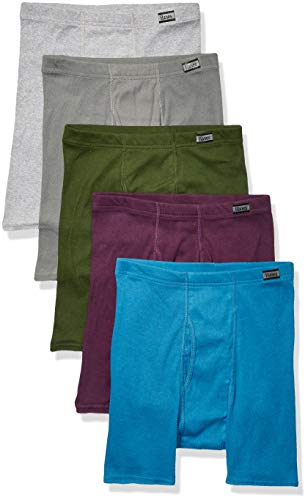 Hanes Men's FreshIQ Comfort Soft Boxer Briefs - 5 Pack and 10 Pack