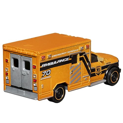 Vehículo Matchbox Ambulancia Edición Especial 70 Años miniatura 3