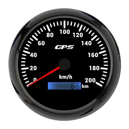 7FLEDjo[T110MM GPSXs[h[^[Q[W80MPHXs[hQ[W[^[I[goC}{[gԗp fW^Xs[h[^[(200kmh BN)