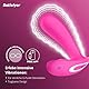 Satisfyer ’Top Secret Connect App’ Vibrator 11 cm | Tragbares Sex-Spielzeug mit Bluetooth | Klitoris-Stimulation für Sie | Erotisches Toy für Damen | Stimulator in klein, leise und stark | pink
