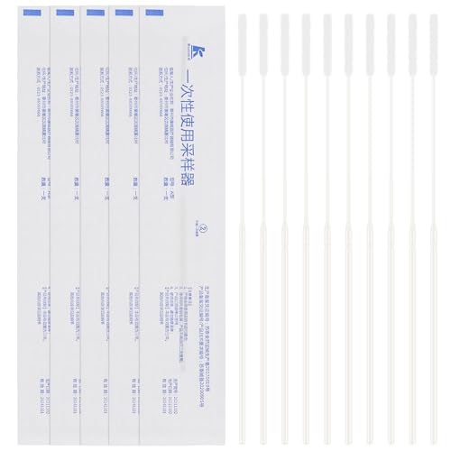 Nasal Twabs, Sterile Nasopharynx Tupfer Sicherer Flockungs Tupfer Exemplare Sammlung Tupfer Individuelles Paket Einweg Probenahme Teststicks- 20Pcs