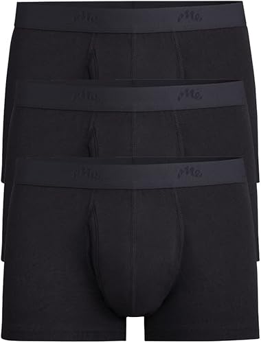 MeUndies Ropa interior de algodón elástico para hombre con bragueta Paquete de 3 Tela exclusiva de Tienda
