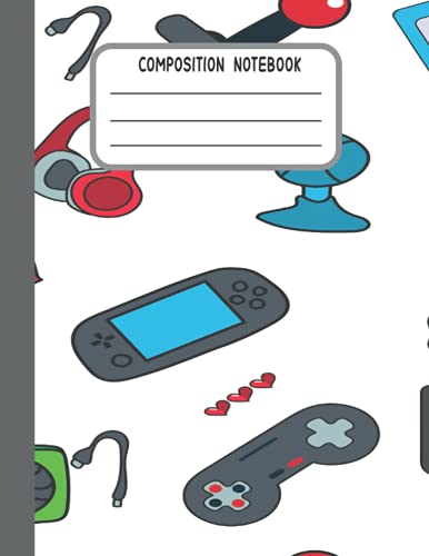 Composition Notebook: Notebook for Gamers| Gaming Notebook | College Ruled 120 Pages | Notebook Journal for Students Video Game Fans and Gamer School Students image 2