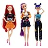 DANONI 2025 New Singer Fashion Dolls,11.5'' Girl Group Fashion Doll for Kids,Articulated Fashion Doll Set,Great Gift Idea for Girls Fans (D-3PCS)