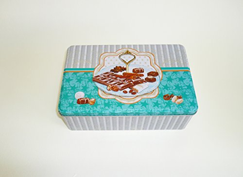 Boîte à sucre métal Gourmandise Vintage M2 pour cuisine rétro