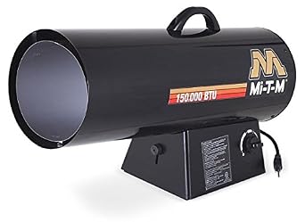 Mi-T-M MH-0150-LM10 بروبان سخان محمول جواً ، 120-135-150 000 وحدة حرارية بريطانية