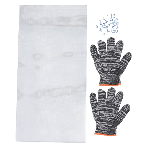 NULYLU Stainless Steel Mesh Screen DIY Garden Fence Pet Cage Wire Mesh Vent Sheet 304 Material Easy Cut 0.5x1m