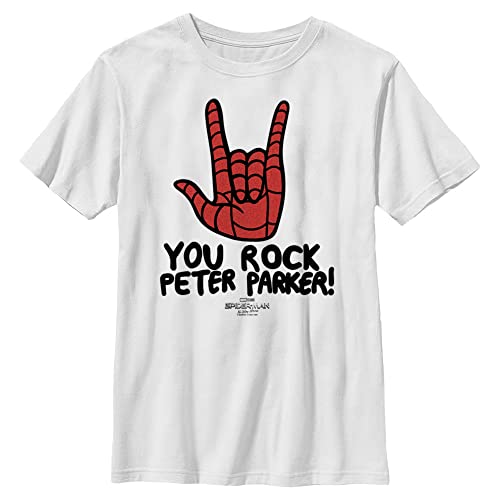 Marvel Boys Way Home Spider-Man Rocker Tee