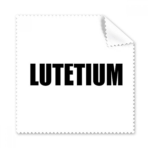 Chiffon de nettoyage de lunettes Lutécium, cadeau chimie idéal pour passionnés de sciences