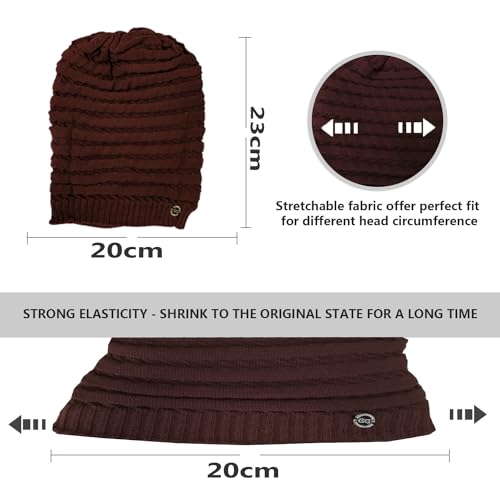 Image of 2023 Winter Beanie Hats Woolen Winter Beanie Cap for Men || 100% Woolen Boys Stylish Cap Woolen Cozy Cap for Men Warm Knit Hat Warmer Hat for Men Women Hat Solid Color Simple Woolen Hat Drop