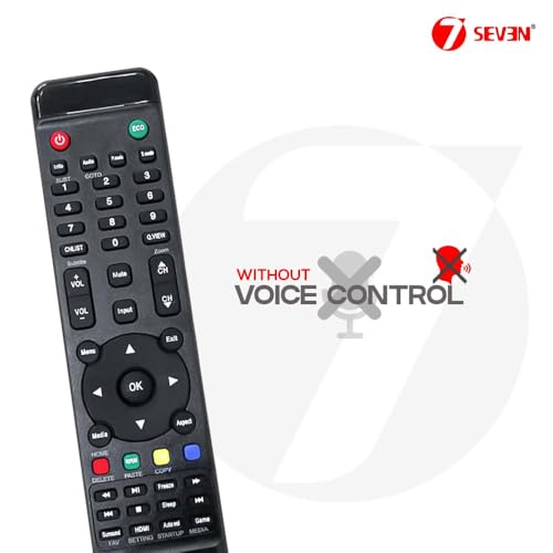 Image of 7SEVEN Compatible for Wybor Tv Remote Control Suitable for LCD LED Television - Match Your Existing Remote Exactly as Shown in Catalogue