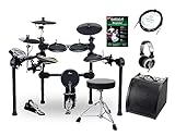 electronic drum kit sheffield E-Drum-Set con Drum rack, 4x 8