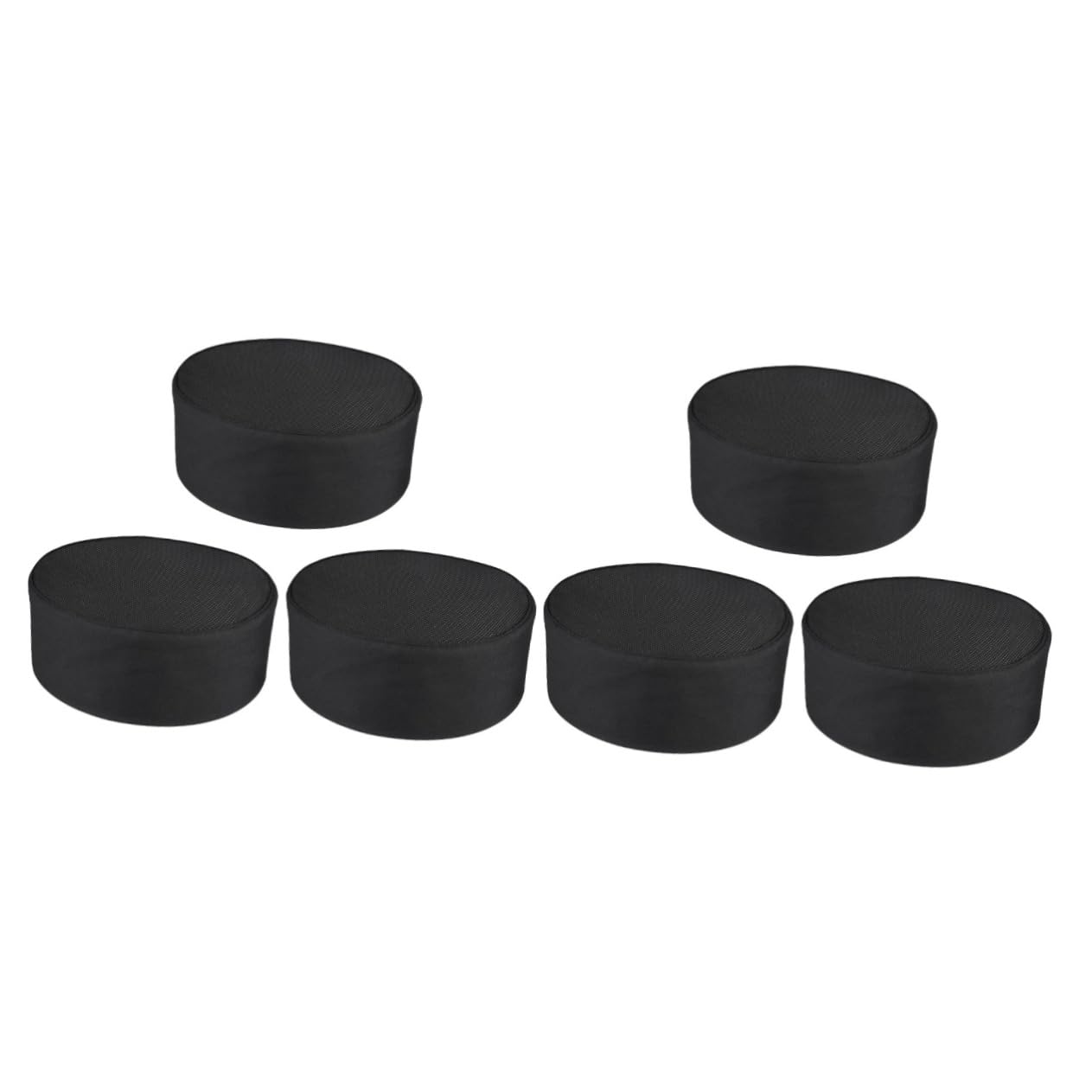 Sombrero De Cocinero Tapa De Cocción Sombrero De para Negro Gorro Cocinero Gorro Chef Gorro De Chef Gorras De Cocinero Transpirables Ropa De Algodón Black
