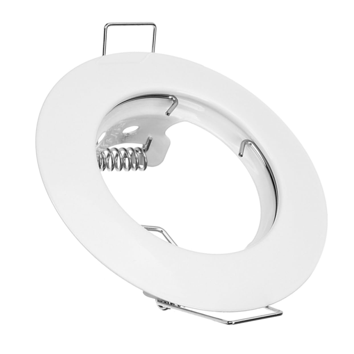 KALLORY Ceiling Light Covers Spotlight Housing Trim Ring Secure Fit 50mm Cutout Led Compatible