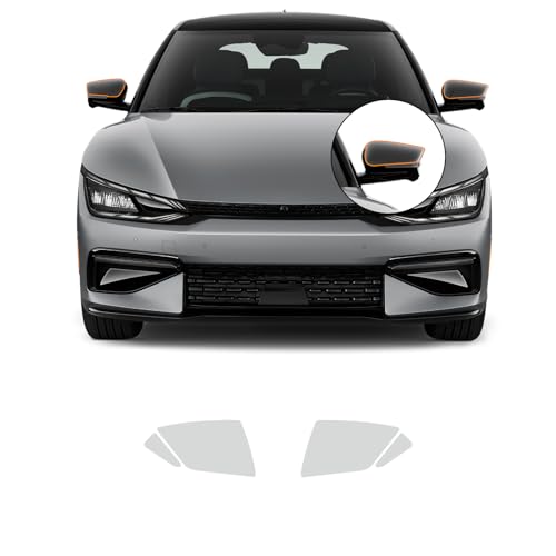 FDAIUN for Kia EV6 GT Line 2022 2023 PPF Precut Car Paint Protective Film Self Healing TPU HD Film Scratch Protector Exterior Accessories (Rearview Mirror 4Pcs)