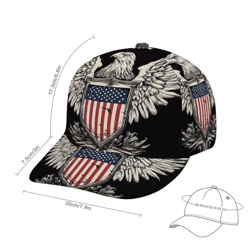 Adult Men's Stretch Fit Baseball Cap Dad Cap for Hiking Tennis Gym2