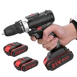 21V Taladro inalámbrico multifuncional de impacto eléctrico Batería de litio de alta potencia Taladros de mano recargables inalámbricos Inicio Herramientas eléctricas DIY