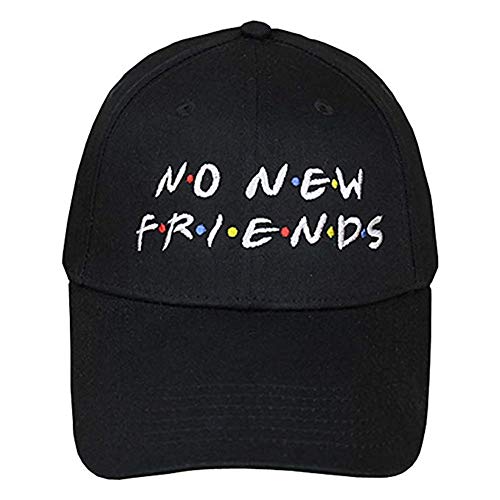 Home Fashion Diy Unisex Hat Letters Embroidered Cotton Baseball Cap Adjustable Dad Hat For Men Women Black #TOP2