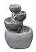 Produktbild Kiom Kaskadenbrunnen Gartenbrunnen Brunnen FoCatino 49x42x66cm 10857