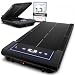 Sportstech Walking Pad sWalk Fold, Laufband für Zuhause Klappbar mit LED-Beleuchtung, App-Steuerung, bis 6 km/h, kompakt mit Transportrollen, leises Treadmill, Home Office & Schreibtisch, bis 150 kg