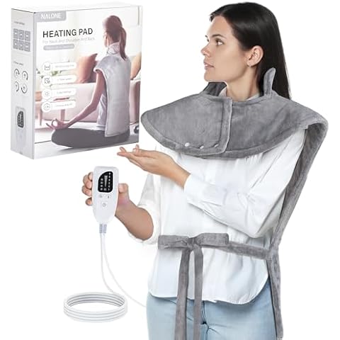 NALONE Electric Heating Pad for Pain Relief Cover