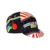 Diviértete con esta gorra de ciclismo Cinelli Circus la próxima vez que estés payasando en la bicicleta