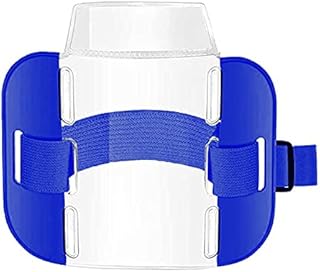 Sia Badge Holder with Adjustable Strap High Visibility Arm Badge Holder Best Security Staff ID Card Holder Band