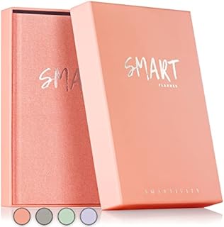 Smart Planner Increase Motivation Happiness & Mindfulness Daily Schedule & Weekly Productivity Planner,Undated Monthly Diary 2023-2024,Notebook Organiser A5 with Quotes Achieve Goals, Christmas Gift