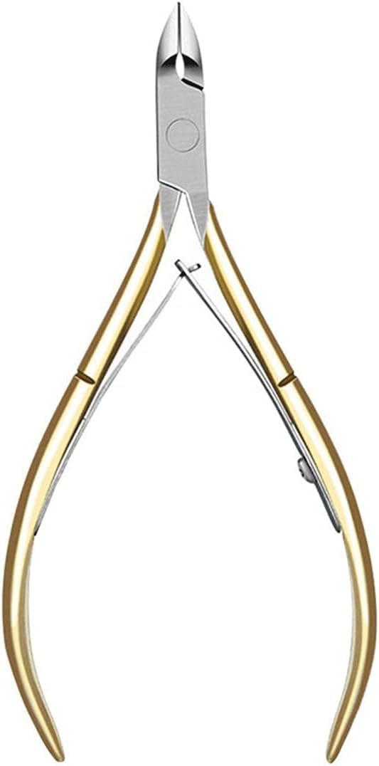 Toenail Stainless Steel Cuticle Nipper Professional Remover Scissors Finger Care Manicure Nail Clipper Dead Skin Tools (Color : 01)