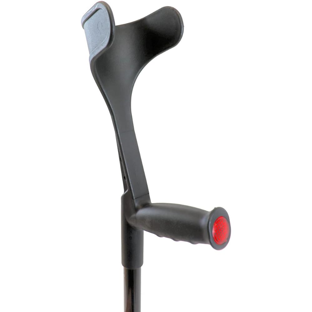KMINA Muletas Adulto Plegables Fibra de Carbono (x2 uds), Altura Regulable, Mujer y Hombre - Fabricado en España - KMINA PRO