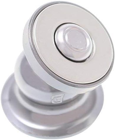 Core 360° Rotatable Universal Car Phone Holder Mount Compatible for iPhone XR,XS Max,Xs,X,8 Plus,Samsung Note 9,S9,S9 Plus,S8,S8 Plus,Note 8 (Chrome)