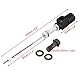 Hydraulische Kupplungs Bremspumpe, M10x1,25mm Hydraulische Kupplungsgeber Nehmerzylinder Bremspumpe für ATV Dirt Bike[Black]