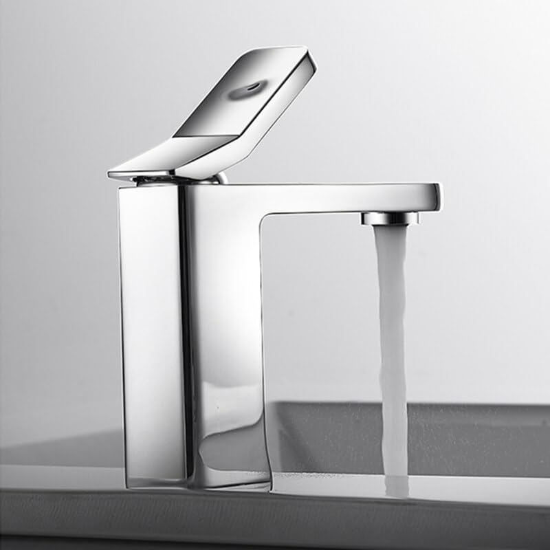 Robinet d'eau en laiton pour vasque de salle de bain moderne et familiale