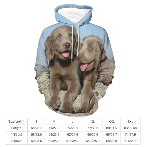Hoodie chiot noir pull mixte | Finis les sweats déformés avec ce pull à capuche S - 3