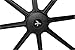 Medline WCA806952 Axle and Nut, F/Rear Wheel, EXTRAWIDE Wheelchair
