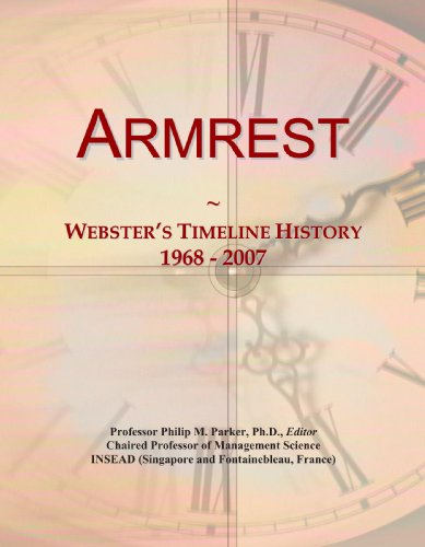 Preisvergleich Produktbild Armrest: Webster's Timeline History, 1968 - 2007