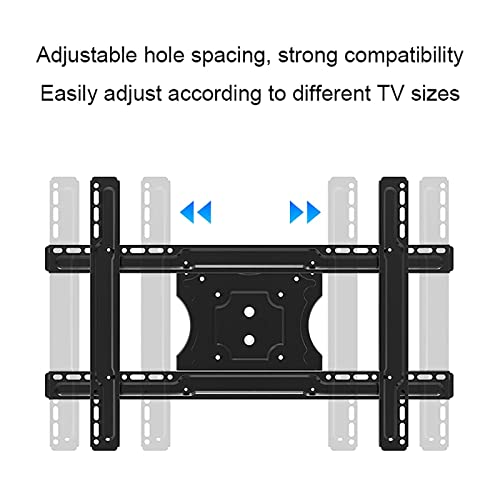 Support plafond TV double en acier renforcé avec réglage télescopique fluide