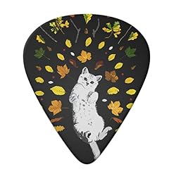 ASDTEHCY Lot de 6 médiators en celluloïd en forme de feuille de chat, mince, moyen et lourd pour guitares acoustiques… - Les Beatles, Paul McCartney, John Lennon, RIngo Starr, George Harrison ASDTEHCY Lot de 6 médiators en celluloïd en forme de feuille de chat, mince, moyen et lourd pour guitares acoustiques… – Image 3
