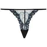 PAIDAXING Mutande Pizzo Slip Mutande Mutandine da Donna Mutandine da Donna Mutandine da Donna Basse Sexy Perizoma in Pizzo Mutande Vibratori