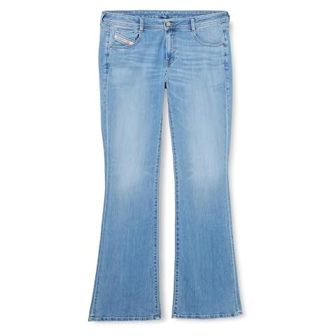 Diesel Women's Blue Relaxed Fit Jeans Cover