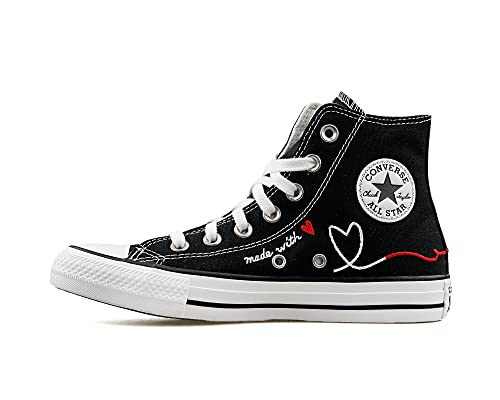 Converse Chuck Taylor All Star It's Ok To Wander Hi Zapatillas Moda Mujeres Negro - 37 - Zapatillas Altas Shoes