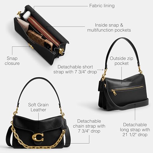 Image of Coach Chain Tabby Shoulder Bag