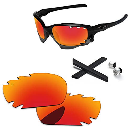 Image of Replacement Lenses for Oakley Racing Jacket /Jawbone Vented OO9171 62mm - Precision Fit, UV Block & Impact Resistant