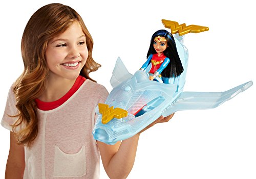 Muñecas Wonder Woman y Invisible Jet miniatura 5