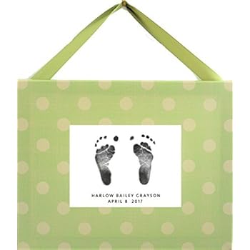 baby footprint canvas kit