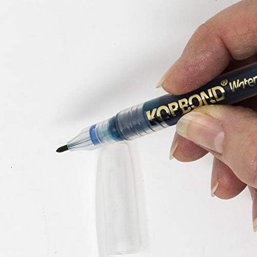 Korbond Water Erasable Marker, Blue Ink