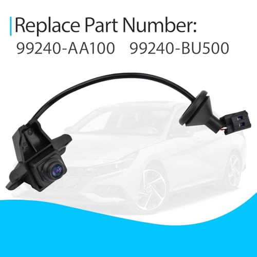 Image of Rear View Backup Camera Unit Assembly Compatible with Hyundai Elantra 2022, Reverse Camera Replace 99240-AA100 99240-BU500