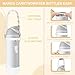 Comprehensive Compatible Owala Accessories Set: Silicone Boot for 24oz & 32oz Bottles, Water Bottle Handle Strap, Bottle Seal Ring, Replacement Stopper, Charms, Compatible Owala FreeSip (White, 24 oz)